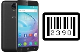 So sehen Sie die Seriennummer auf der ZTE Blade l7A