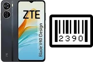 So sehen Sie die Seriennummer auf der ZTE Blade V40 Design