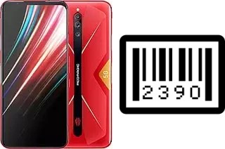 So sehen Sie die Seriennummer auf der ZTE nubia Red Magic 5G