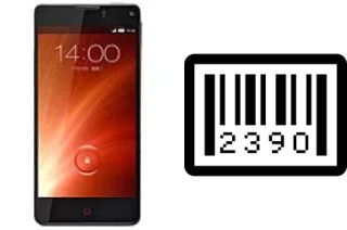 So sehen Sie die Seriennummer auf der ZTE nubia Z5S mini NX403A