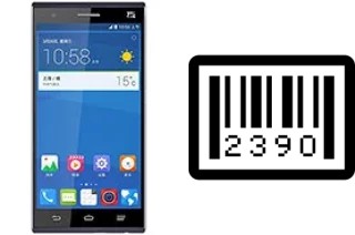 So sehen Sie die Seriennummer auf der ZTE Star 1