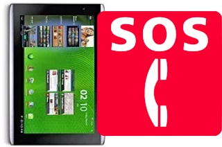 Notrufe auf der Acer Iconia Tab A501