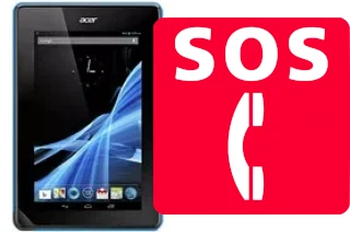 Notrufe auf der Acer Iconia Tab B1-A71