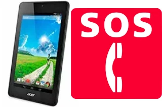 Notrufe auf der Acer Iconia One 7 B1-730