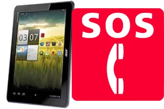 Notrufe auf der Acer Iconia Tab A200