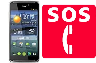 Notrufe auf der Acer Liquid E600