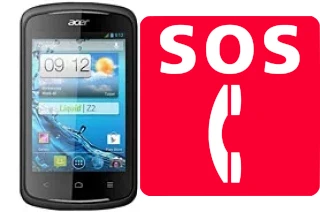 Notrufe auf der Acer Liquid Z2