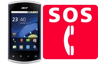 Notrufe auf der Acer Liquid mini E310