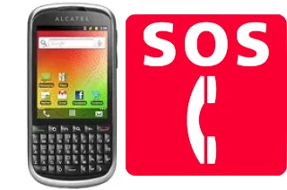 Notrufe auf der alcatel OT-915