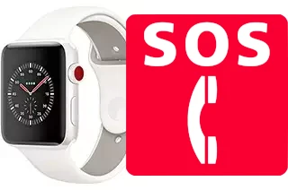 Notrufe auf der Apple Watch Edition Series 3