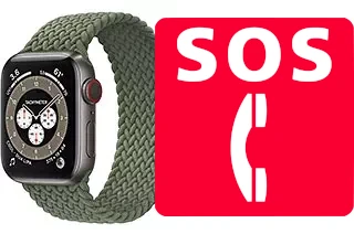 Notrufe auf der Apple Watch Edition Series 6