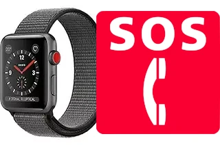 Notrufe auf der Apple Watch Series 3 Aluminum