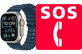 Notrufe auf der Apple Watch Ultra 2