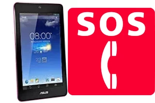 Notrufe auf der Asus Memo Pad HD7 8 GB