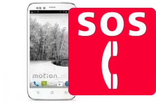 Notrufe auf der CCE Motion Plus SK504