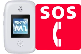 Notrufe auf der Cloud Mobile Sky M1