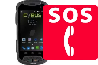 Notrufe auf der Cyrus CS23