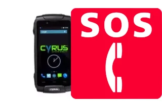 Notrufe auf der Cyrus CS30