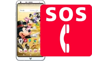 Notrufe auf der Disney mobile DM-01K