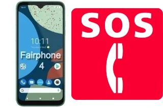 Notrufe auf der Fairphone 4