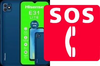 Notrufe auf der HiSense E31 LITE