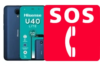 Notrufe auf der HiSense U40 Lite