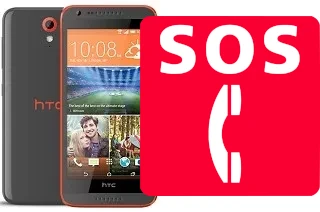 Notrufe auf der HTC Desire 620G dual sim