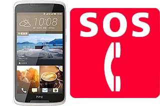 Notrufe auf der HTC Desire 828 dual sim