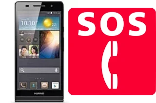 Notrufe auf der Huawei Ascend P6