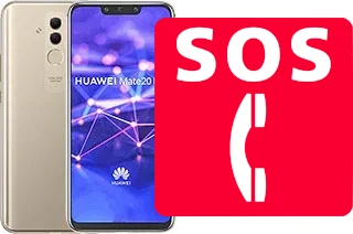 Notrufe auf der Huawei Mate 20 lite