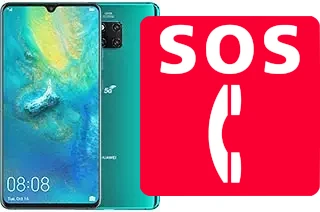 Notrufe auf der Huawei Mate 20 X (5G)