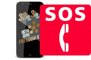 Notrufe auf der Just5 Freedom X1