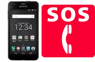 Notrufe auf der Kyocera S301