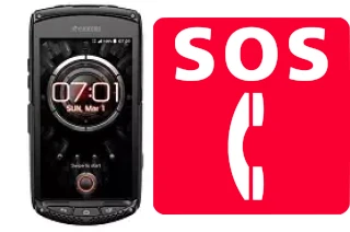 Notrufe auf der Kyocera Torque KC-S701