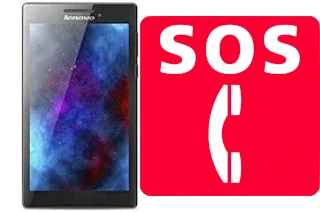 Notrufe auf der Lenovo Tab 2 A7-30