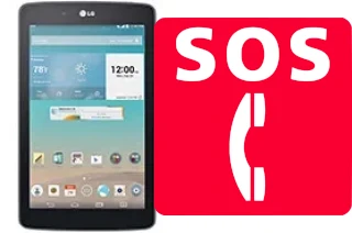 Notrufe auf der LG G Pad 7.0 LTE