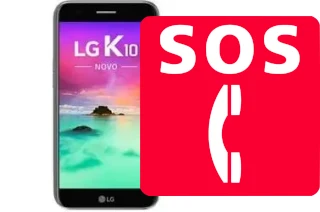 Notrufe auf der LG K10 Novo