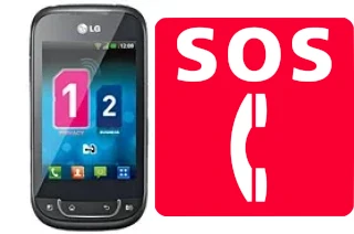 Notrufe auf der LG Optimus Net Dual