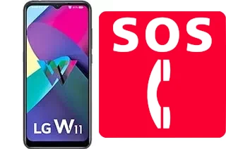 Notrufe auf der LG W11