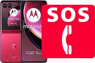 Notrufe auf der Motorola Razr 40 Ultra