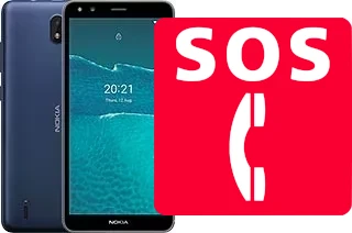 Notrufe auf der Nokia C1 2nd Edition