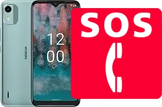 Notrufe auf der Nokia C12 Pro