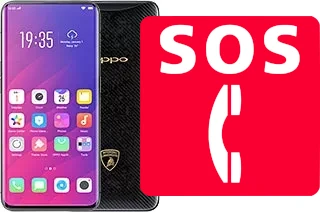 Notrufe auf der Oppo Find X Lamborghini Edition