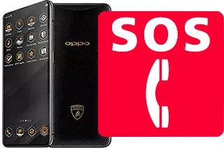 Notrufe auf der Oppo Find X Lamborghini