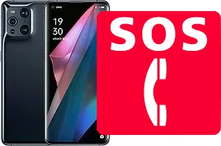 Notrufe auf der Oppo Find X3 Pro