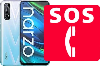 Notrufe auf der Realme Narzo 20 Pro