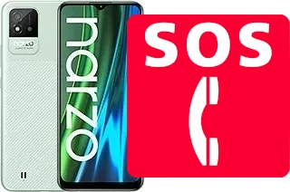 Notrufe auf der Realme Narzo 50i