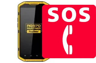 Notrufe auf der RugGear RG970 Partner