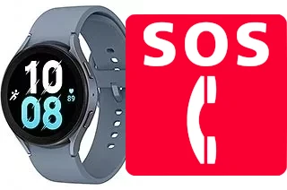 Notrufe auf der Samsung Galaxy Watch5