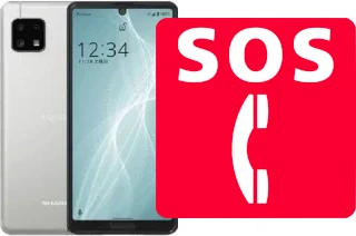 Notrufe auf der Sharp Aquos Sense4 Lite